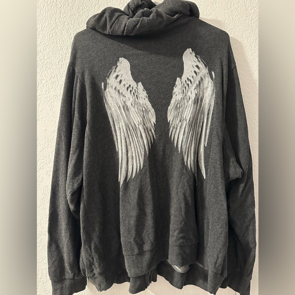 Torrid- Gray Wing Jacket- 3X